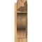 Ekena Millwork Funston Rough Sawn Craftsman Outlooker, Western Red Cedar, 6"W x 18"D x 18"H OUT06X18X18FST04RWR - alternate 3